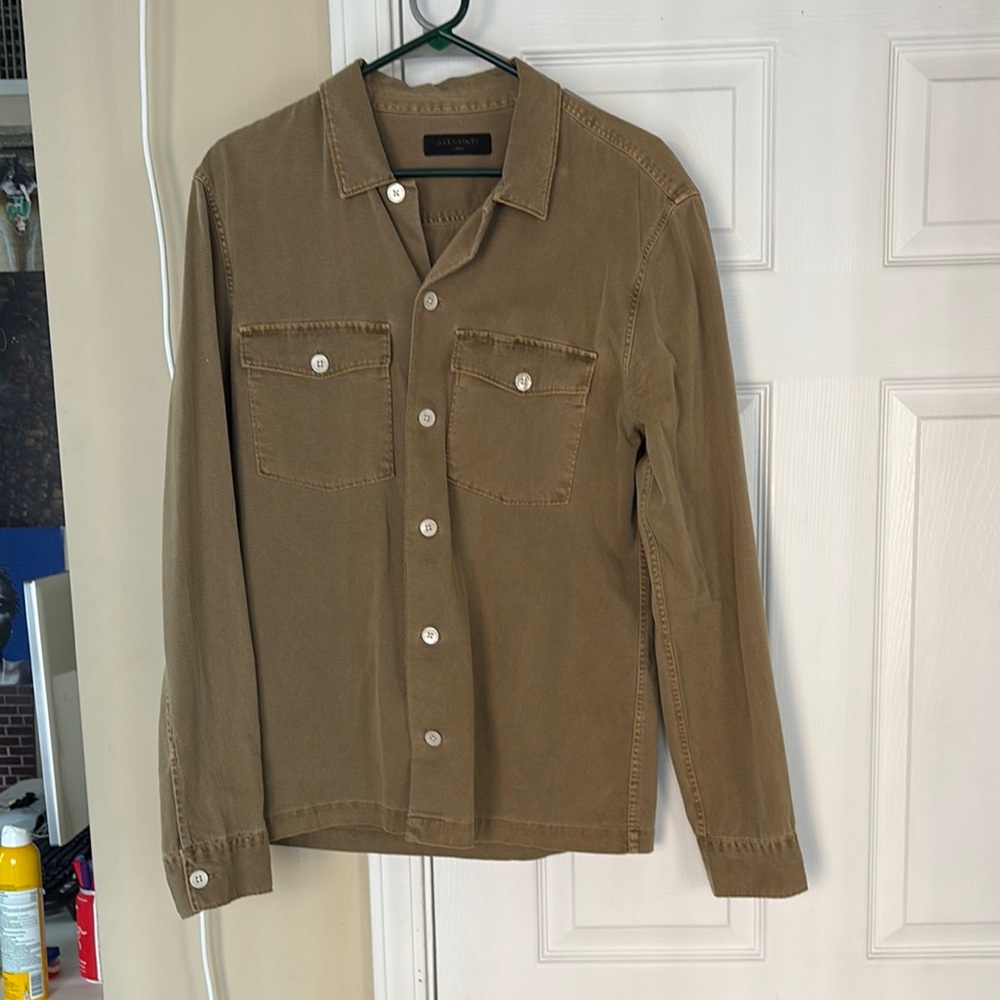 Men's all saints vintage chore coat